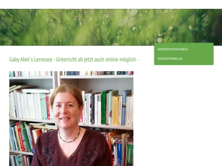 Gabriele Abel - Musikschule in Nürnberg
