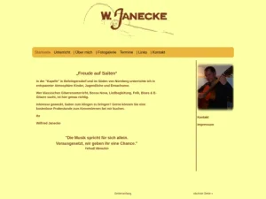Gitarrenunterricht Janecke - Gitarrenlehrer in Nürnberg