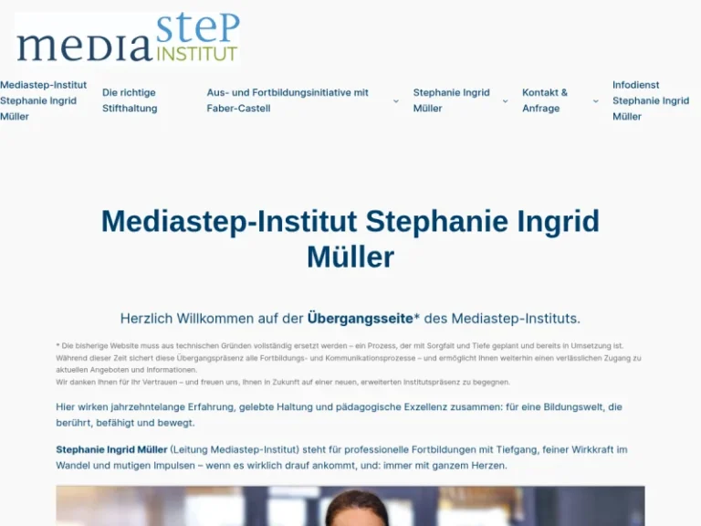 Mediastep – Institut für Kunst- und Medienpädagogik mit fachpädagogischem Dienst - Kunstschule in Nürnberg