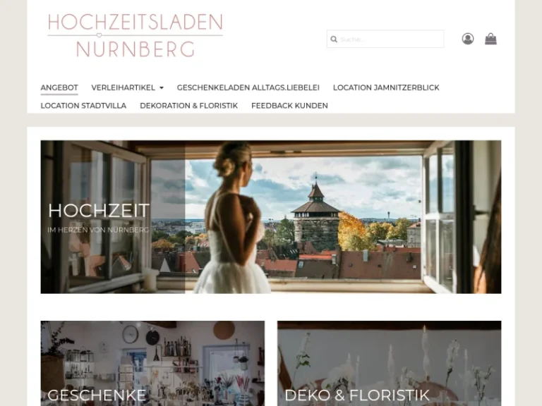 Hochzeitsladen Nürnberg - Blumendesigner in Nürnberg