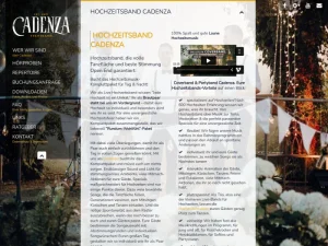 Hochzeitsband Cadenza - Hochzeitskapelle in Nürnberg