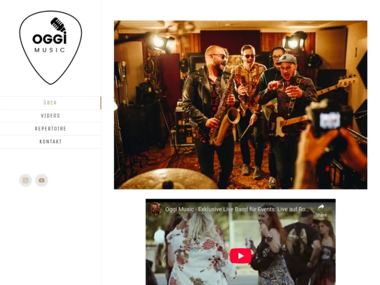 Oggi Music – Live Band, Partyband, Coverband, Hochzeitsband Bayern - Eventmanagement-Firma in Nürnberg