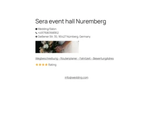 Seren Eventsaal Nürnberg - Catering in Nürnberg