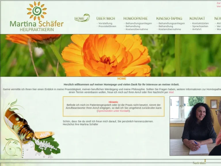 Heilpraktikerin Martina Schäfer - Alternativmediziner in Nürnberg