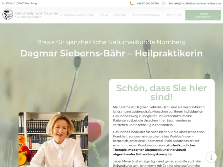 Dagmar Sieberns-Bähr - Alternativmediziner in Nürnberg
