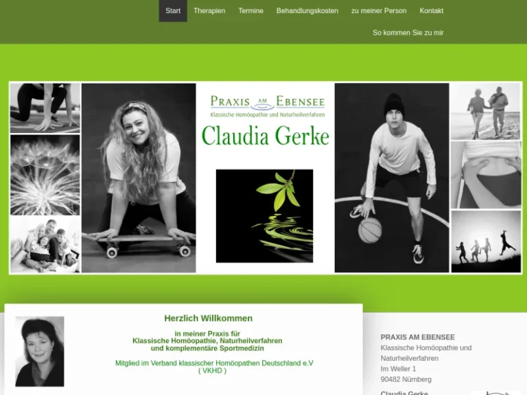 Claudia Gerke, Praxis am Ebensee - Alternativmediziner in Nürnberg