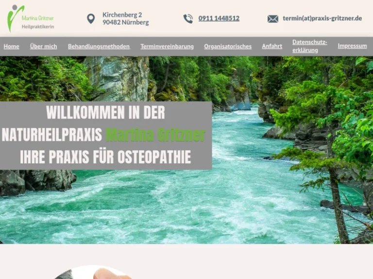 Naturheilpraxis Martina Gritzner - Alternativmediziner in Nürnberg