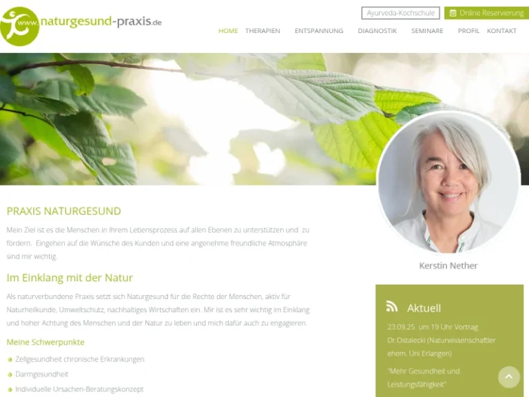 Naturgesund Kerstin Krafft-Nether - Alternativmediziner in Nürnberg