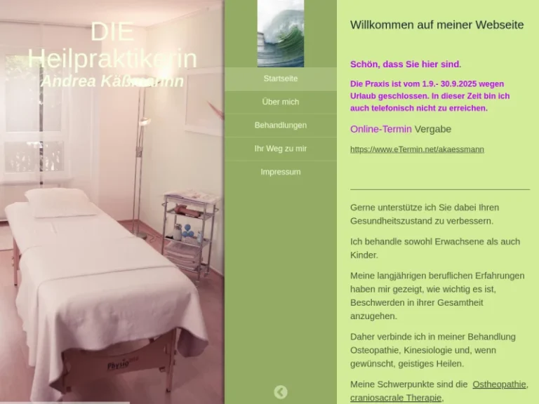 Die Heilpraktikerin Andrea Käßmann - Naturheilpraktiker in Nürnberg