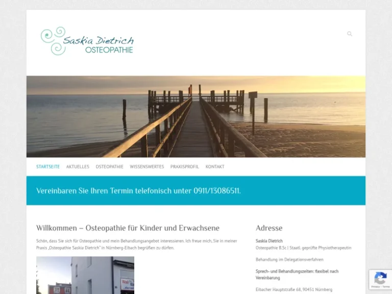 Osteopathie Saskia Dietrich - Osteopath in Nürnberg