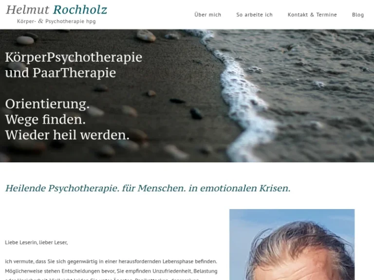 Helmut Rochholz – Psychotherapie Nürnberg - Naturheilpraktiker in Nürnberg