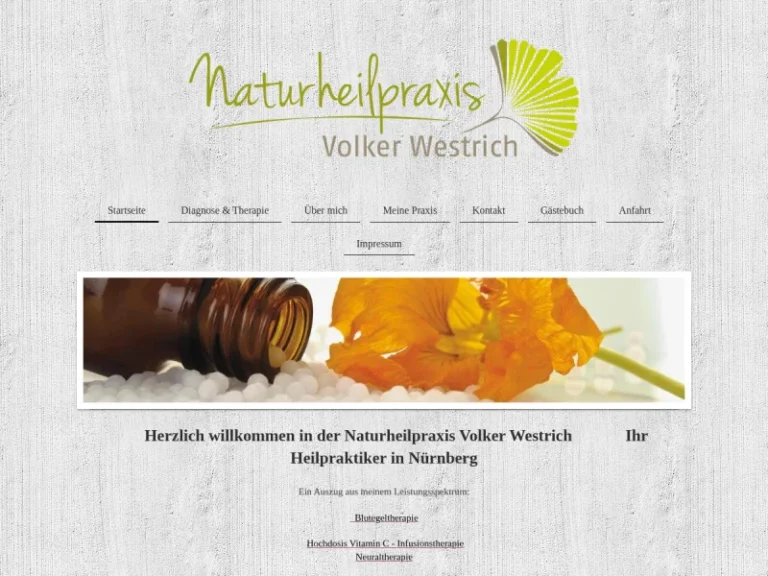 Naturheilpraxis Volker Westrich - Alternativmediziner in Nürnberg