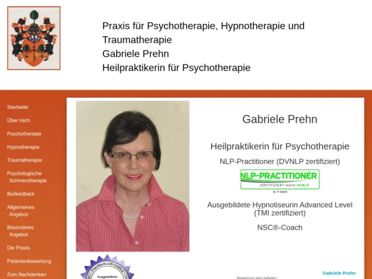 Praxis für Psychotherapie, Hypnotherapie und Traumatherapie – Gabriele Prehn - Alternativmediziner in Nürnberg