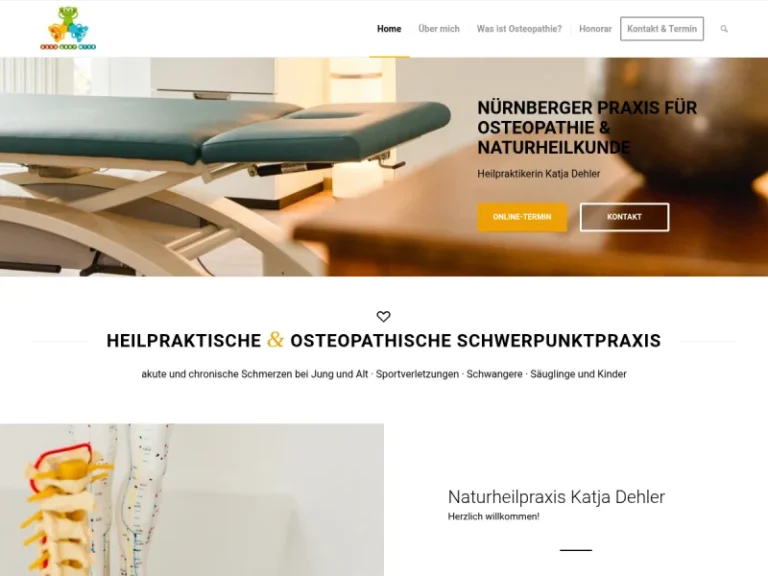 Naturheilpraxis für Osteopathie Katja Dehler - Naturheilpraktiker in Nürnberg