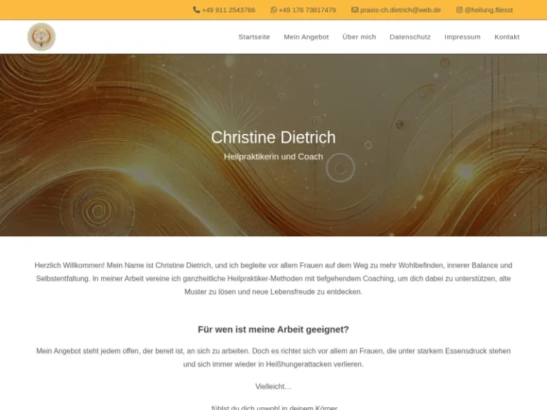 Christine Dietrich, Heilpraktikerin - Naturheilpraktiker in Nürnberg