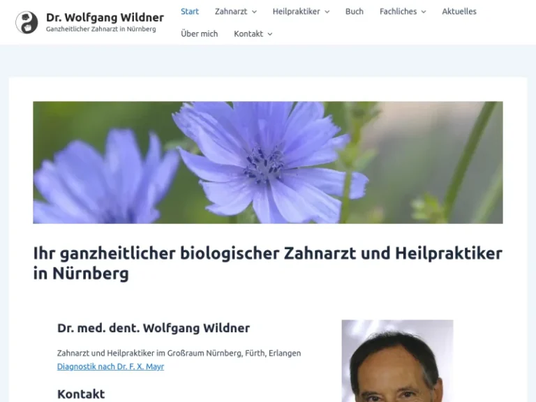 Ganzheitliche Zahnheilkunde Dr.med.dent. Wolfgang Wildner - Alternativmediziner in Nürnberg