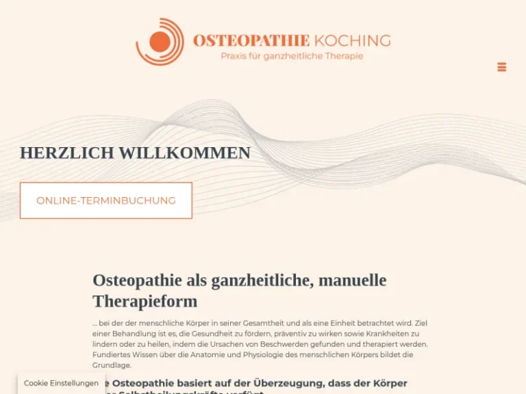 Praxis für Osteopathie – Lukas Koching - Osteopath in Nürnberg