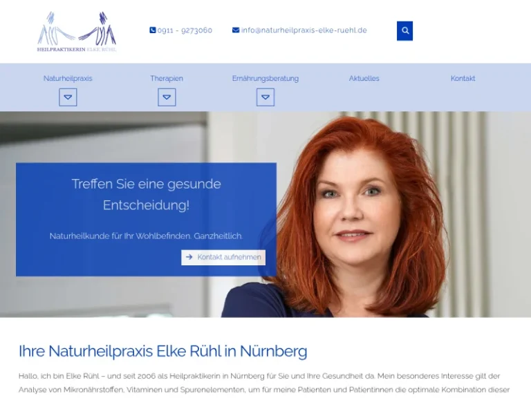 DIE Praxis Elke Rühl - Naturheilpraktiker in Nürnberg