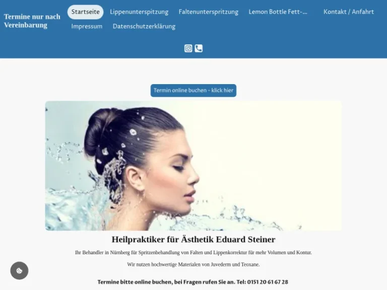 Heilpraktiker für Ästhetik Eduard Steiner - Alternativmediziner in Nürnberg