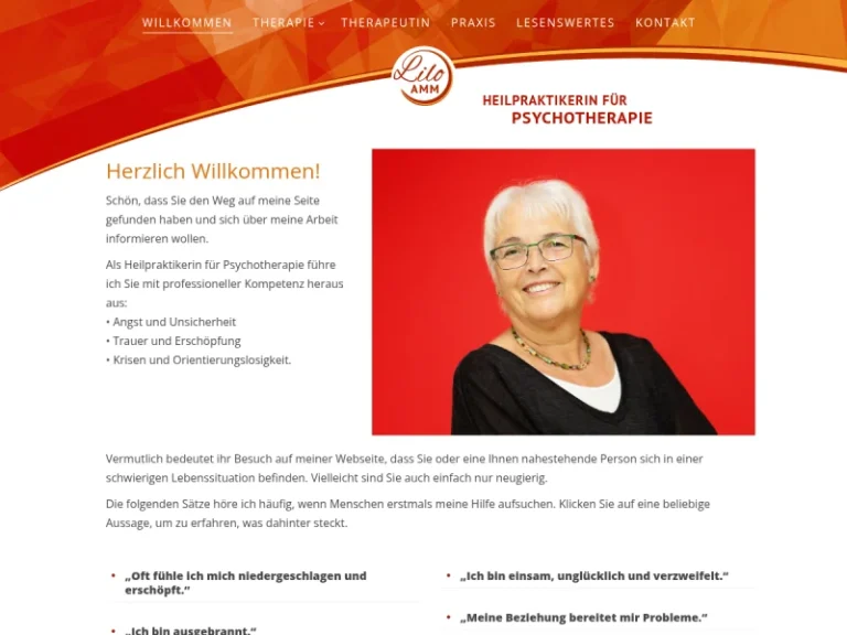Lilo Amm, Heilpraktikerin für Psychotherapie - Naturheilpraktiker in Nürnberg