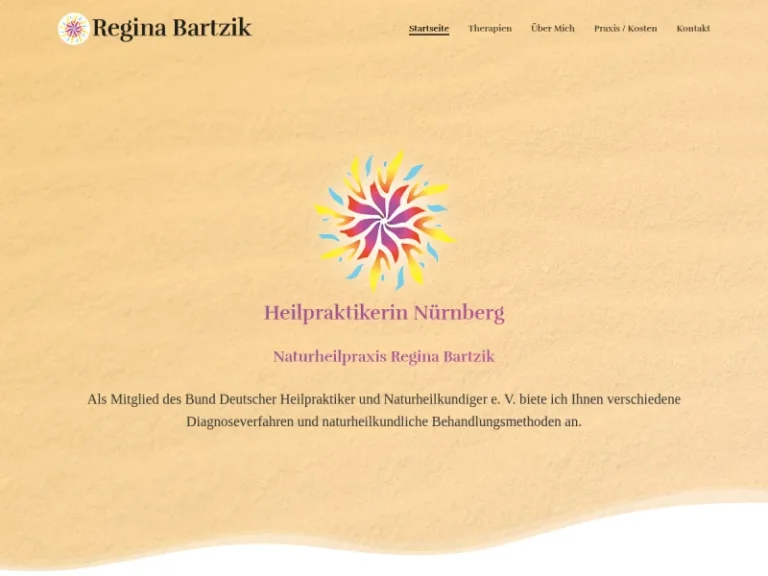 Heilpraktikerin Regina Bartzik - Alternativmediziner in Nürnberg
