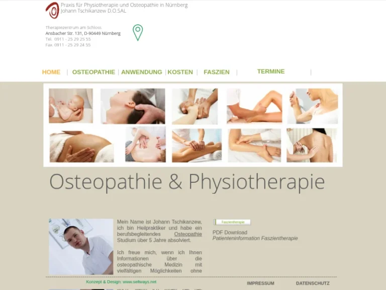 Osteopath Dosal / Johann Tschikanzew - Osteopath in Nürnberg
