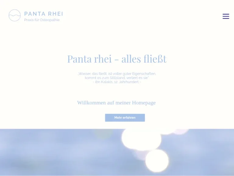 Panta rhei – Praxis für Osteopathie, Schuffenhauer - Osteopath in Nürnberg