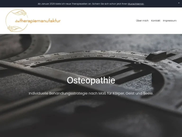 Die Therapiemanufaktur by Karina Erkens - Osteopath in Nürnberg