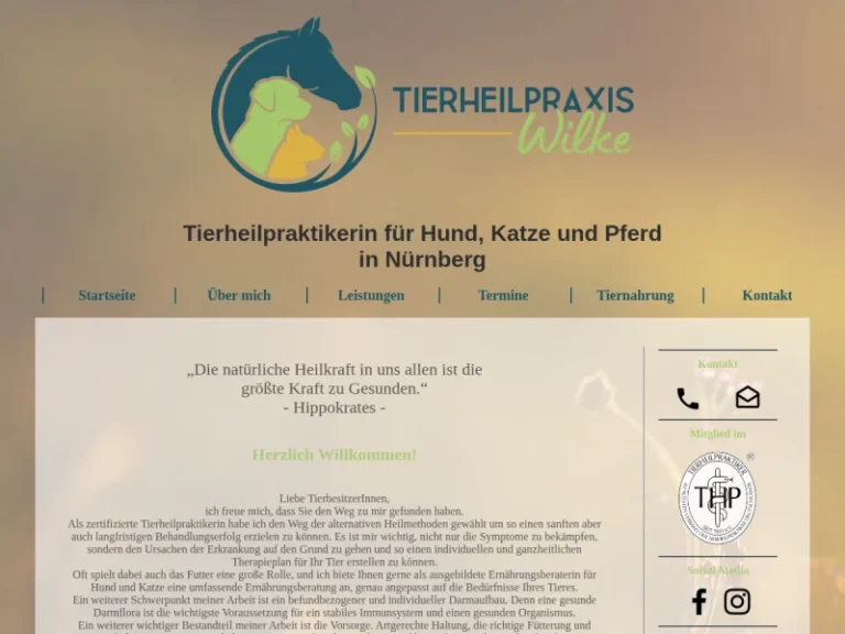 Tierheilpraxis Wilke - Alternativmediziner in Nürnberg