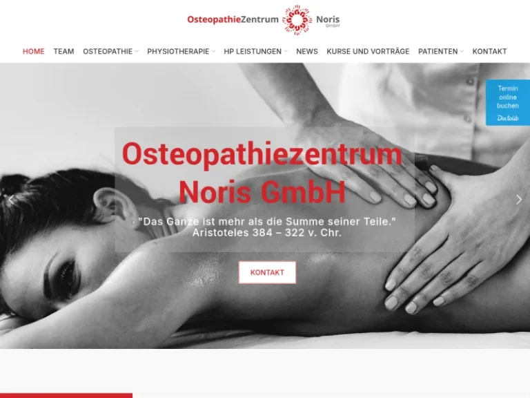 Osteopathiezentrum Noris GmbH , GeF. mgr Rafał Antoni Szczepański - Alternativmediziner in Nürnberg