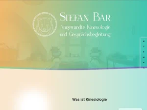 Stefan Bär – Angewandte Kinesiologie und Gesprächsbegleitung - Kinesiologe in Nürnberg