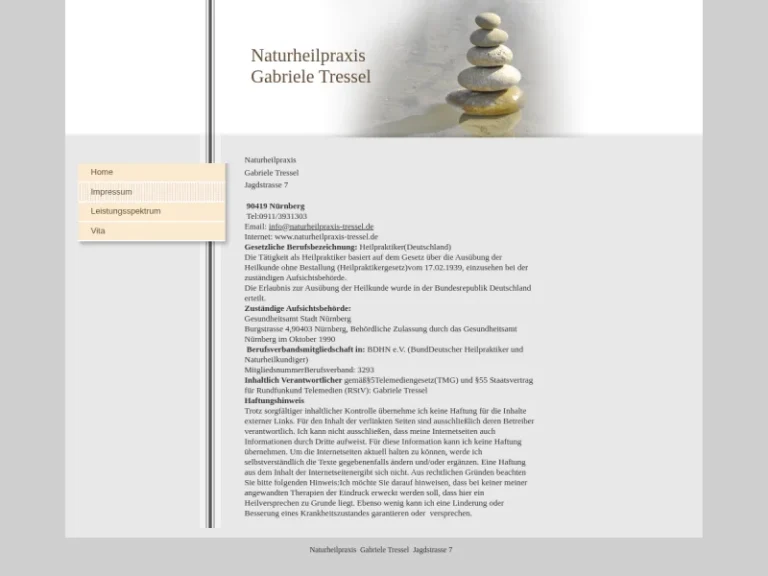 Frau Gabriele Tressel - Alternativmediziner in Nürnberg