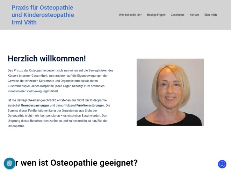Praxis für Osteopathie und Kinderosteopathie – Irmtraud Väth - Alternativmediziner in Nürnberg