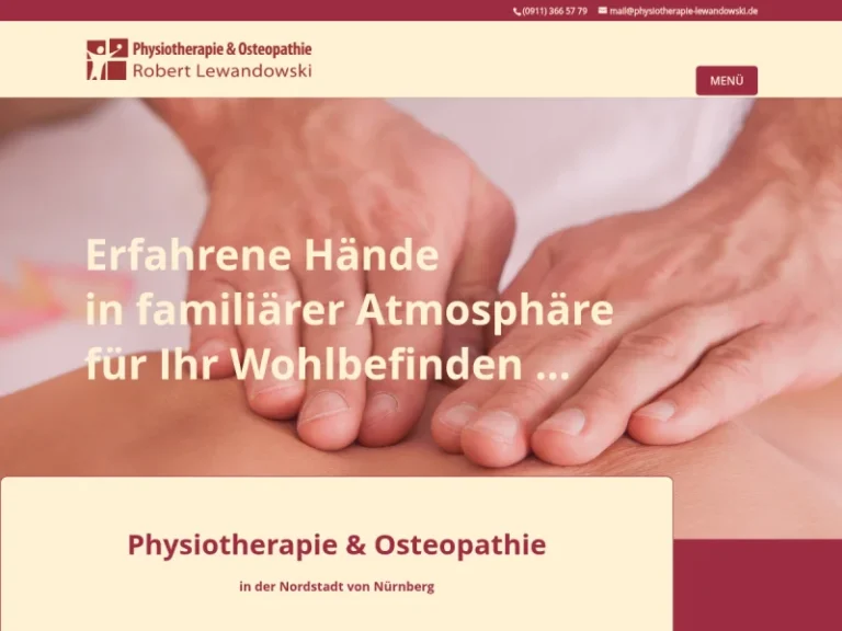 Robert Lewandowski - Physiotherapeut in Nürnberg