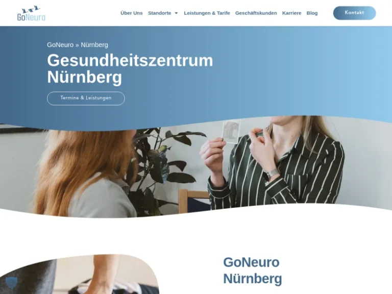 GoNeuro Gesundheitszentrum Nürnberg - Zentrum für Schmerztherapie in Nürnberg