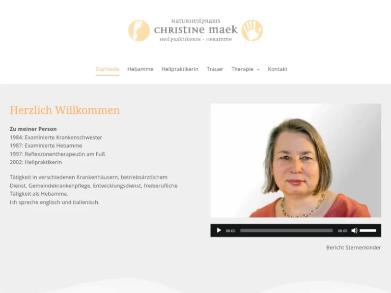 Frau Christine Maek - Hebamme in Nürnberg