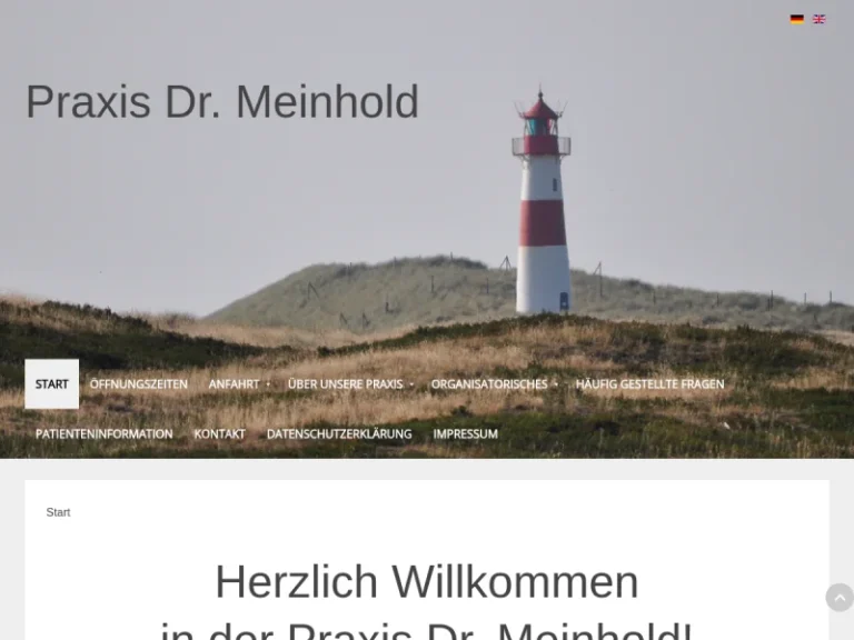 Herr Dr. med. Matthias Meinhold - Arzt in Nürnberg