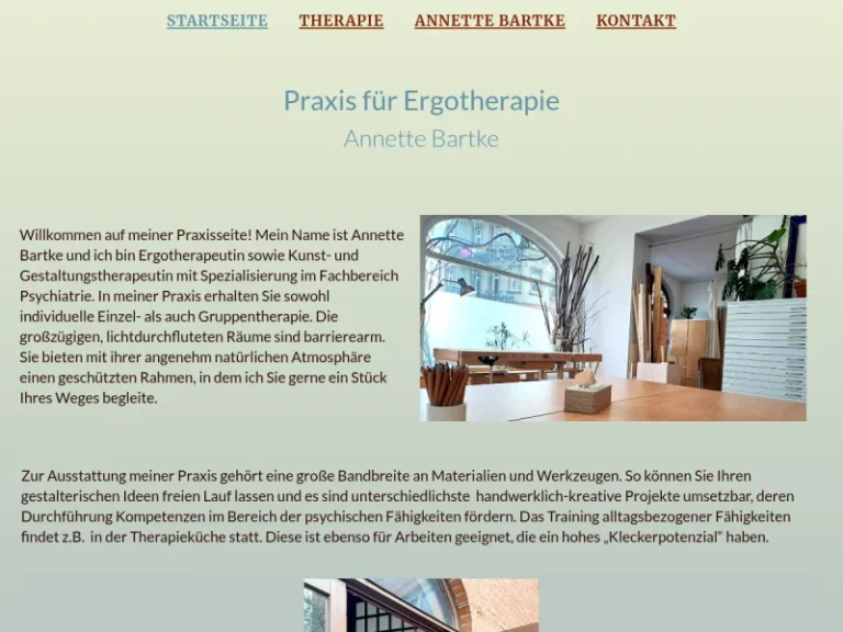 Praxis für Ergotherapie Annette Bartke - Ergotherapeut in Nürnberg