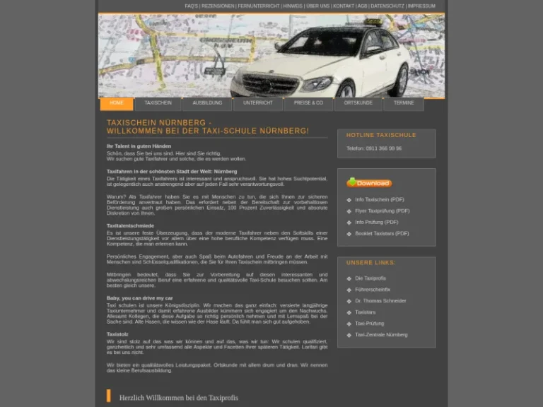 TAXI-SCHULE NÜRNBERG - Fahrschule in Nürnberg