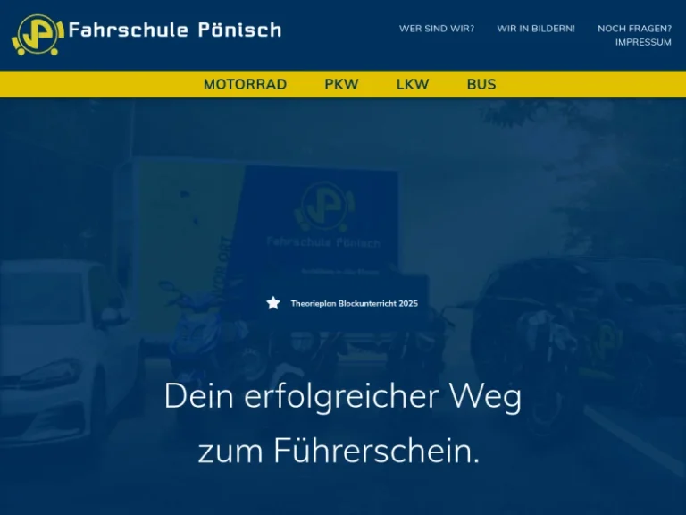 Fahrschule Pönisch – Fahrschule Nürnberg - Fahrschule in Nürnberg
