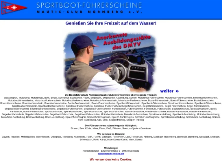 Nautic-Club Nürnberg e.V. - Bootslehrer in Nürnberg