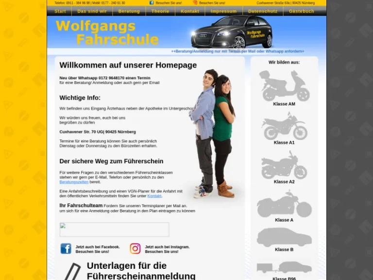 Wolfgangs Fahrschule - Fahrschule in Nürnberg