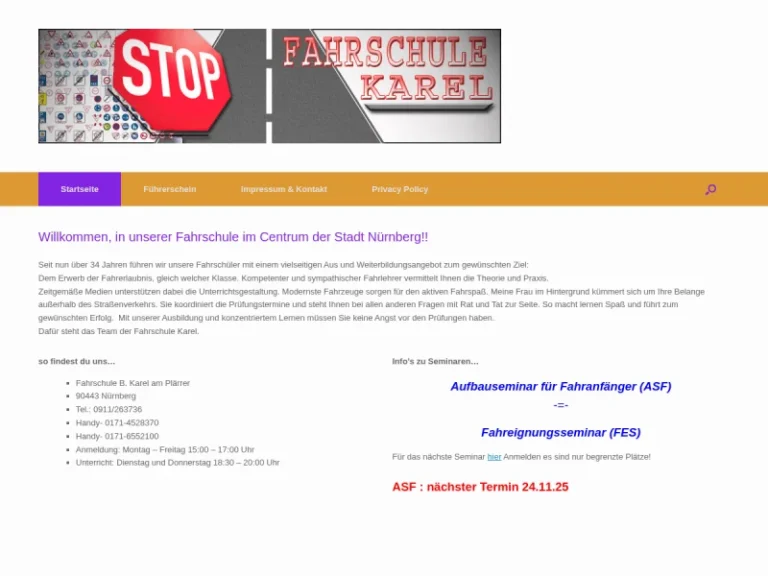 Fahrschule Karel - Fahrschule in Nürnberg