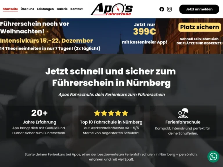 APOS FAHRSCHULE - Bildungszentrum in Nürnberg