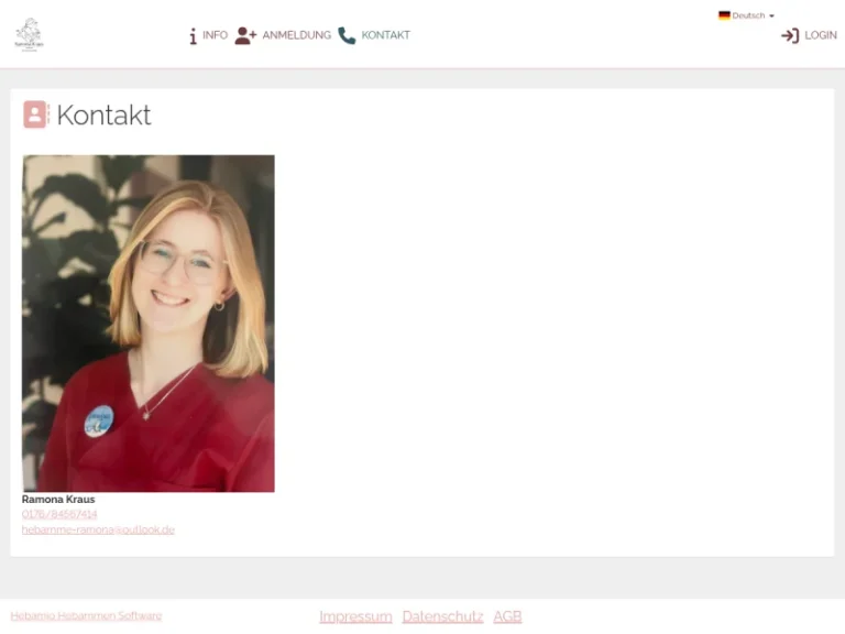 Hebamme Ramona Kraus - Hebamme in Nürnberg