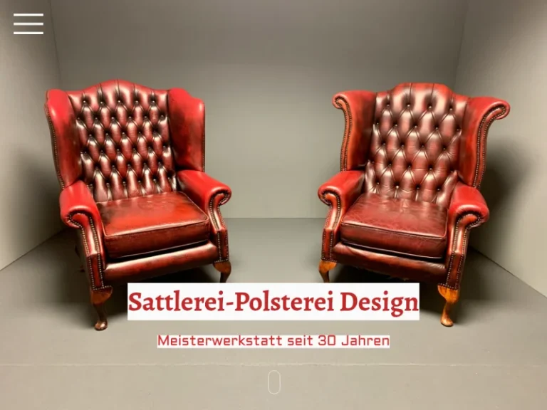 Sattlerei – Polsterei Design - Autopolsterei in Nürnberg