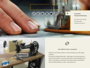 Sattlerküthe – Die Sattlerei im Ofenwerk Nürnberg - Autopolsterei in Nürnberg