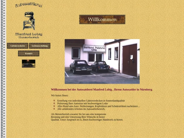 Autosattlerei Lobig Manfred - Autopolsterei in Nürnberg
