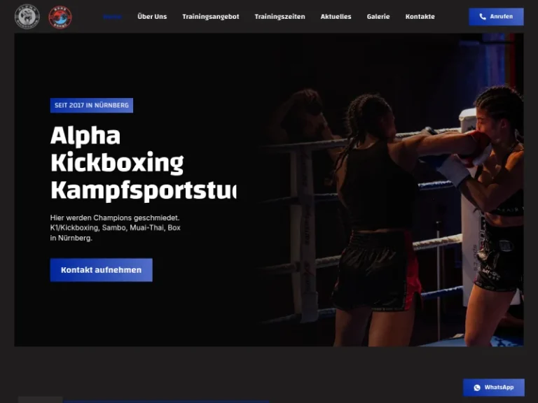 Alpha Kickboxing und Bars SG Sambo - Kampfsportschule in Nürnberg