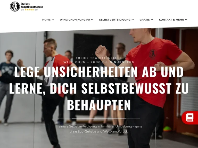 Stefans Kampfkunstschule – Wing Chun und Selbstverteidigung in Nürnberg - Kampfsportschule in Nürnberg